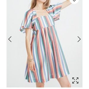 Brand New Madewell Striped Dress Size Medium
